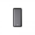 Pivoi Black 10000mAh Power Bank With Smart Dual USB Port
