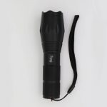 Pivoi 10W LED Tactical Flashlight, IP44 Water Resistant, Zoom focus, Metal body, 600 Lumens – Uses 1x 18650 or 3 x AAA Battery – BT-FL8012 -10W