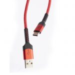 Pivoi Red USB 2.0 AM to Type C Cable (Pack of 1)
