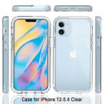 Pivoi iPhone 12 Mini 5.4 inch Transparent Mobile Covers