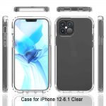 Pivoi iPhone 12 Pro 6.1 inch Transparent Mobile Back Covers